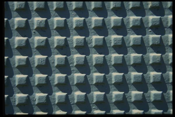 137026 Metal With Elevated Squares A4 Photo Print