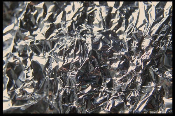 137027 Crinkle Black Metal A4 Photo Print