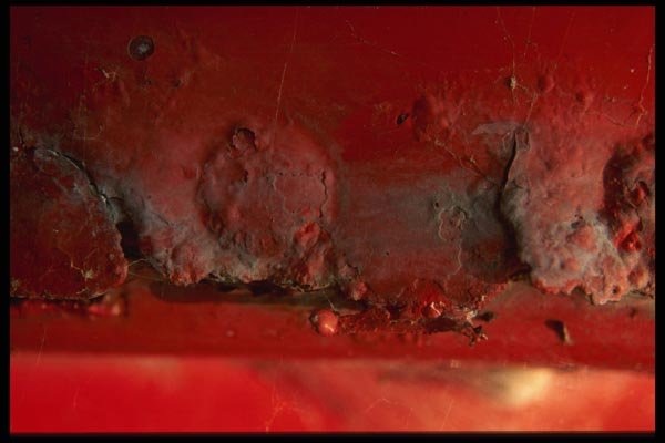 137060 Red And Rust A4 Photo Print