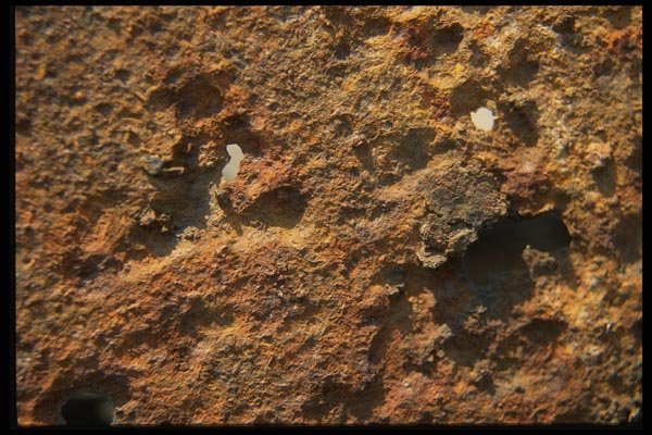 137062 Rusty Color Rock A4 Photo Print