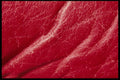 137080 Red Leather A4 Photo Print