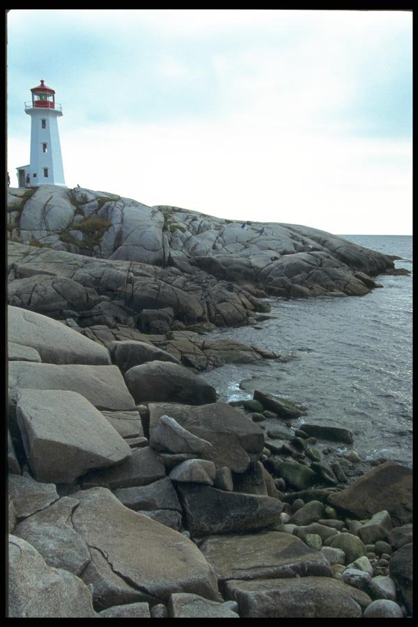 138000 Shoreline, Peggy's Cove A4 Photo Print