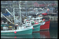 138004 Three Idle Boats On The Dock A4 Photo Print