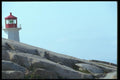 138007 Rocky Shore With Lighthouse A4 Photo Print