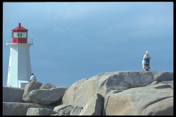 138009 Sightseeing At Peggy's Cove A4 Photo Print
