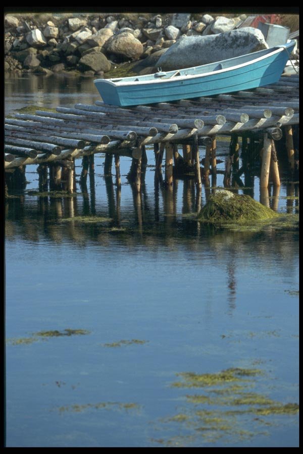 138010 Waiting For High Tide A4 Photo Print
