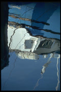 138012 Boating Reflections A4 Photo Print