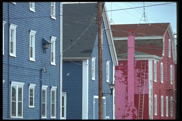 138030 Lunenburg Streetscape A4 Photo Print