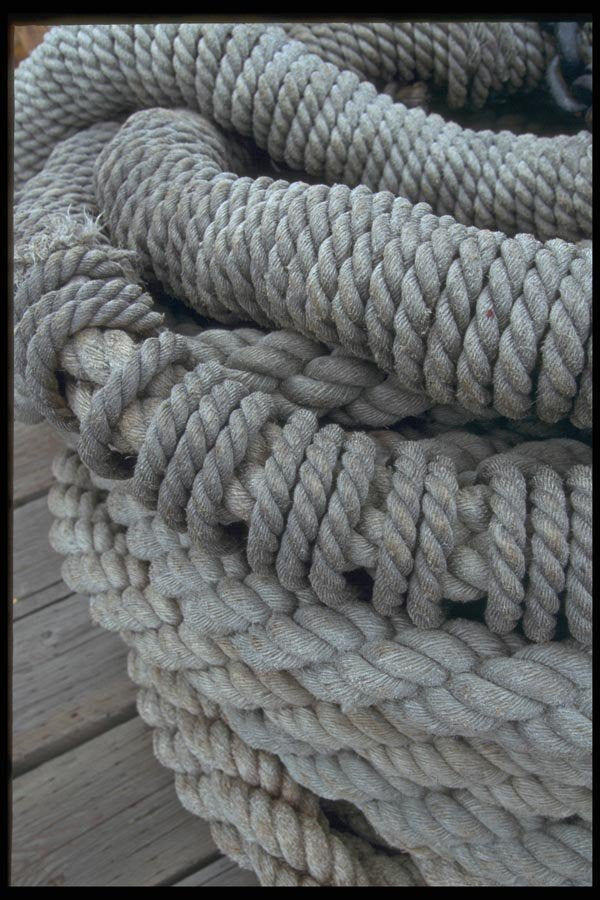 138032 Fishing Ropes A4 Photo Print