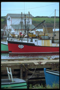 138066 Boats At Rest A4 Photo Print