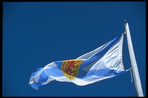 138070 Waving Flag A4 Photo Print