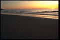138076 Sea Shore Sunset A4 Photo Print