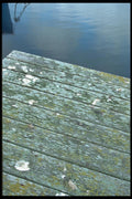 138083 Weathered Docks A4 Photo Print