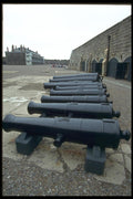 138086 Halifax Citadel Cannons A4 Photo Print
