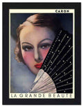 1381 caron la grande beaute art deco perfume advert 1930s 2 Vintage Advert A4 Photo Print