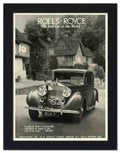 1383 rolls royce car advert 1930s 2 Vintage Advert A4 Photo Print