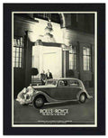 1384 rolls royce art deco car advert 1930s 2 Vintage Advert A4 Photo Print