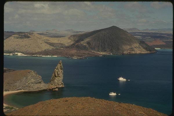 139009 Pinnacle Rock, Bartolome Island A4 Photo Print