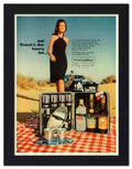 1395 travel bar 1960s 2 Vintage Advert A4 Photo Print