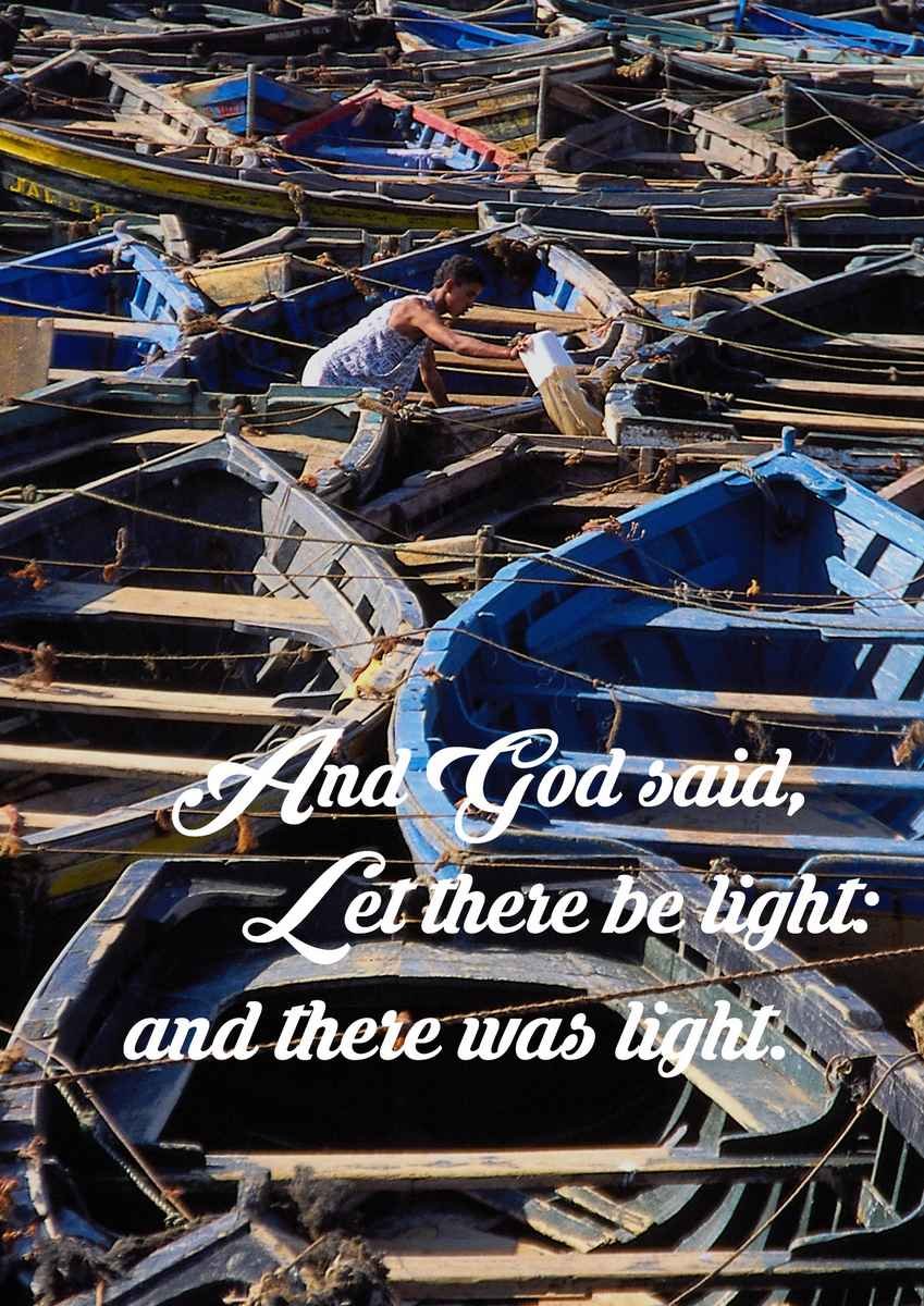 And Hagar bare Abram a son and Abram called his son's name which Hagar bare Ishmael A4 photo print 