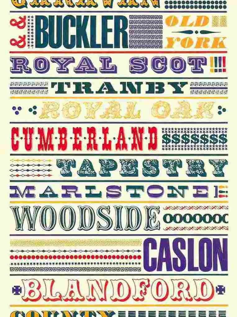 14 01 typeface design 2 Advert A4 Photo Print