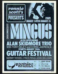 14 03 mingus at ronnie scotts jazz 1972 Advert A4 Photo Print
