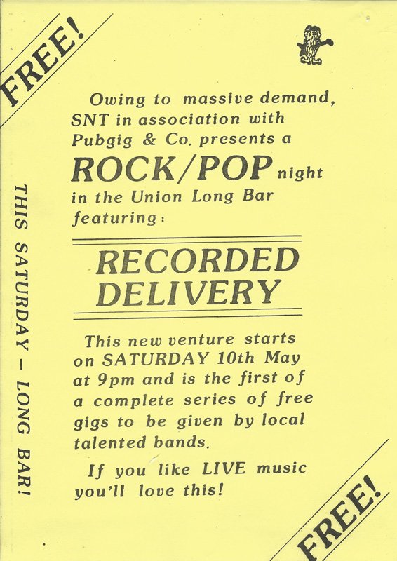 14 Punk Flyer A4 Photo Print