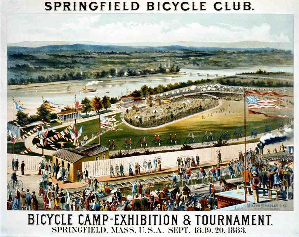140 Springfield 1883 Vintage A4 Photo Print