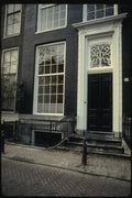 140008 Old House In Amsterdam A4 Photo Print