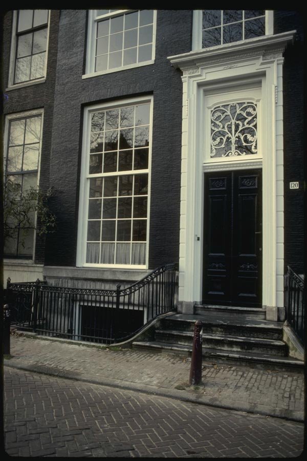 140008 Old House In Amsterdam A4 Photo Print