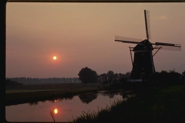 140009 Holland Landscape A4 Photo Print