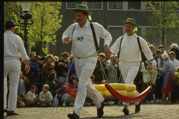 140023 Cheese Carriers, Alkmaar A4 Photo Print