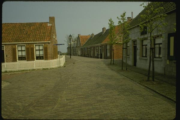 140033 Village Street A4 Photo Print