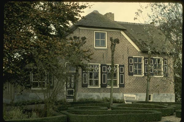 140035 Farmhouse, Circa 1800 A4 Photo Print
