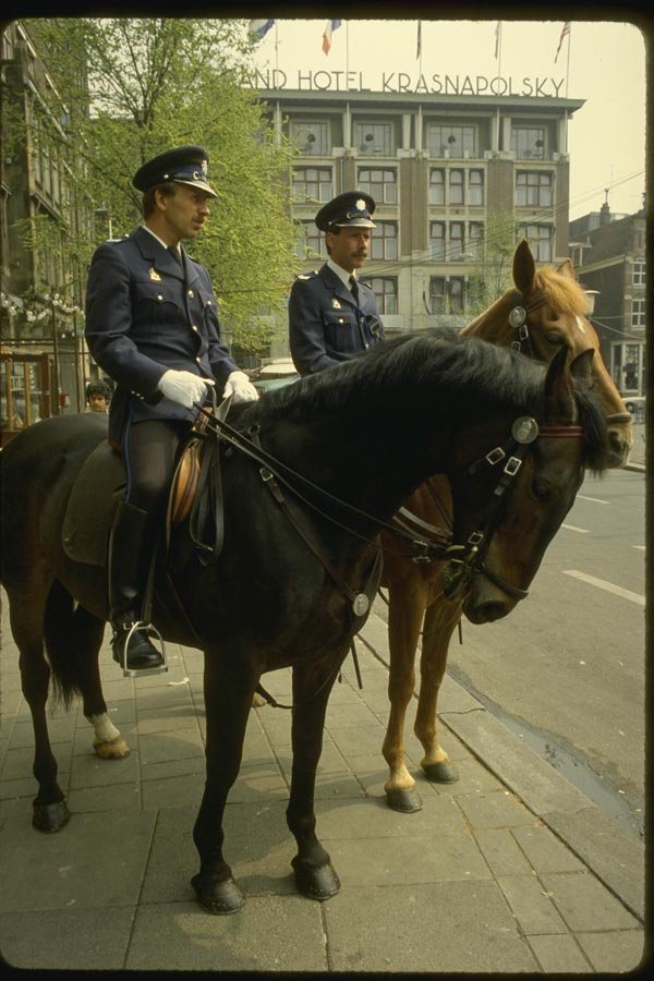 140074 Amsterdam Police A4 Photo Print