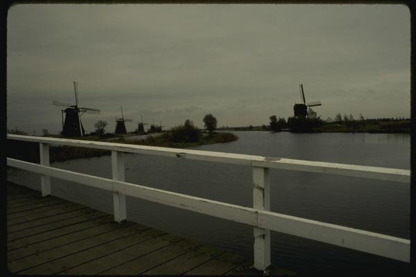 140099 Windmills At Rest A4 Photo Print