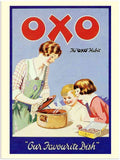 1417 Oxo Our Favourite Dish Vintage Advert A4 Photo Print