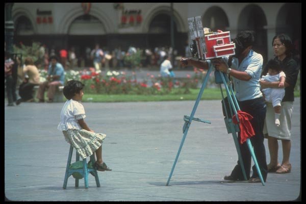 142002 Photographer, Lima A4 Photo Print