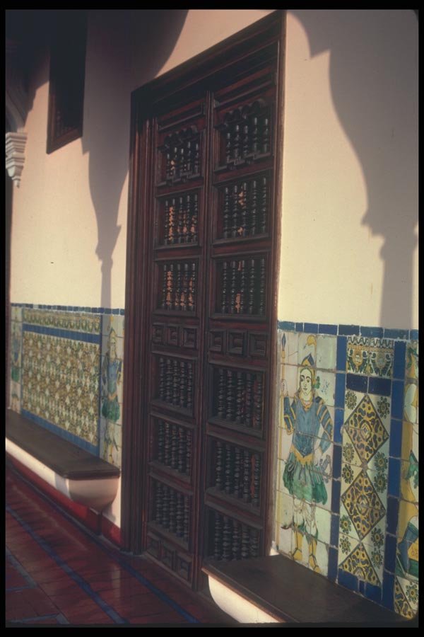 142014 Door, Palacio Torre Tagles, Lima A4 Photo Print