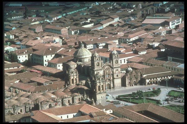 142018 Cathedral, Cuzco A4 Photo Print