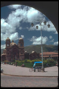142019 Street Corner, Cuzco A4 Photo Print