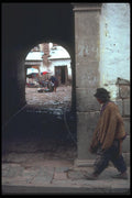 142024 Doorway, Cuzco A4 Photo Print