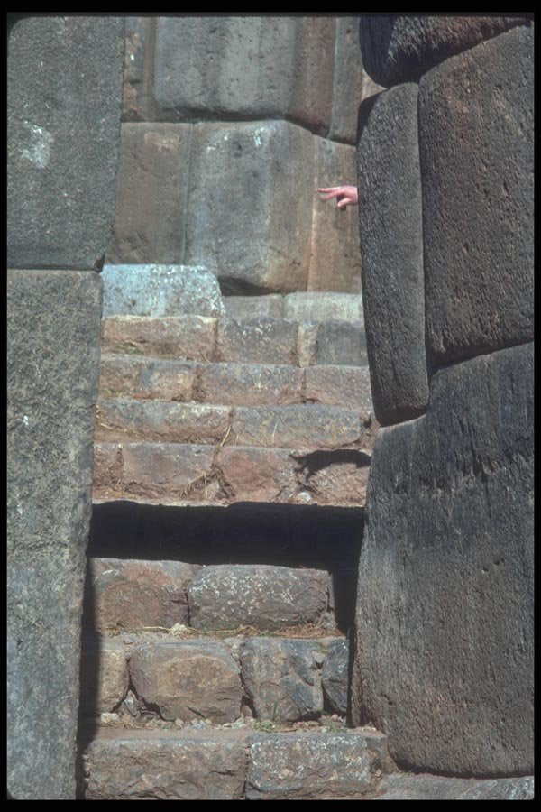 142032 Close Up , Stone, Fortress Of Sacsayhuaman A4 Photo Print