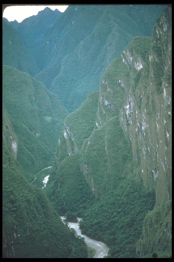 142045 Gorge Of The Urubamba A4 Photo Print