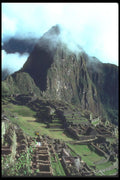 142053 Ruins Of Machu Picchu A4 Photo Print