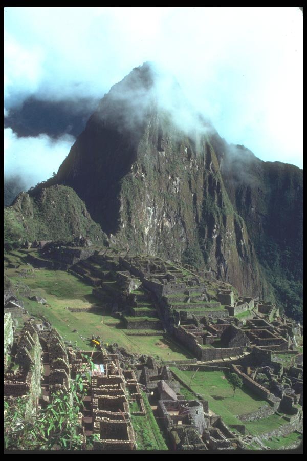 142053 Ruins Of Machu Picchu A4 Photo Print