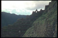 142082 Terraced Field And Ruins A4 Photo Print