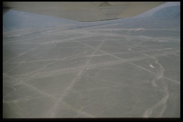 142097 Markings From The Past Cover The Desert Plateau Near Nasca A4 Photo Print