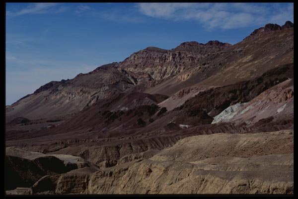 143012 Death Valley Artists Drive A4 Photo Print