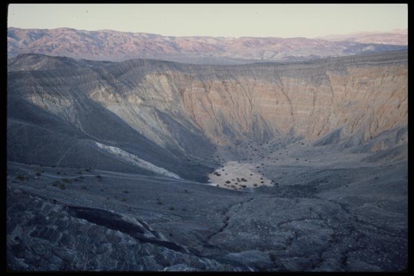 143041 Death Valley Ubehebe Crater A4 Photo Print